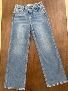 NWOT Vervet Wide Leg Blue Denim Jeans 29